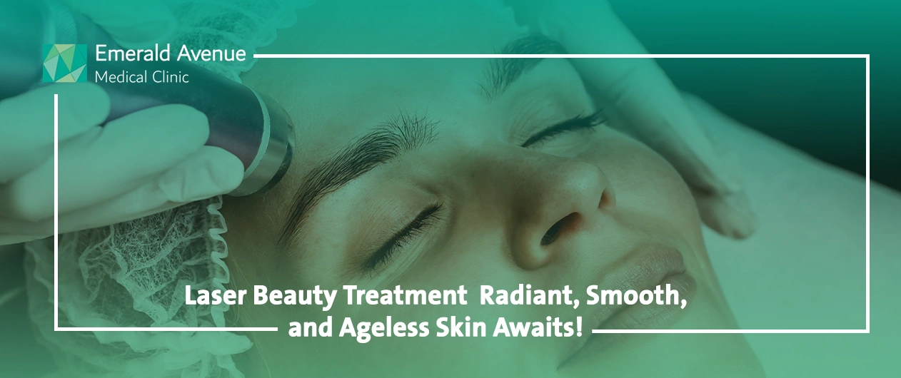 Laser beauty treatment